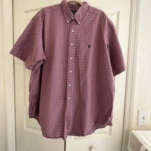 Ralph Lauren short sleeve button down XXL
